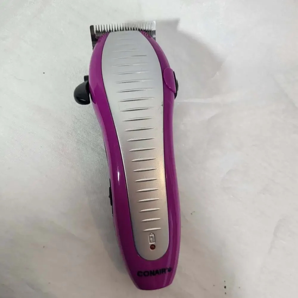 ConairPet Cordless Pet Grooming Clipper Model PS100TP Purple